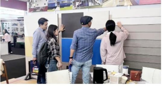 Golden Power Participating in the 24th Indonesia International Building Materials Exhibition (3)