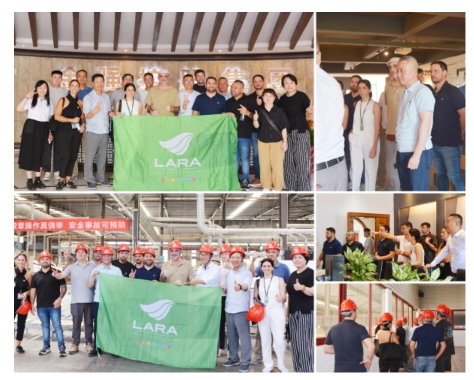 The inspection team from Argentina's LARA Group visited Jinqiang Habitat Group (2)