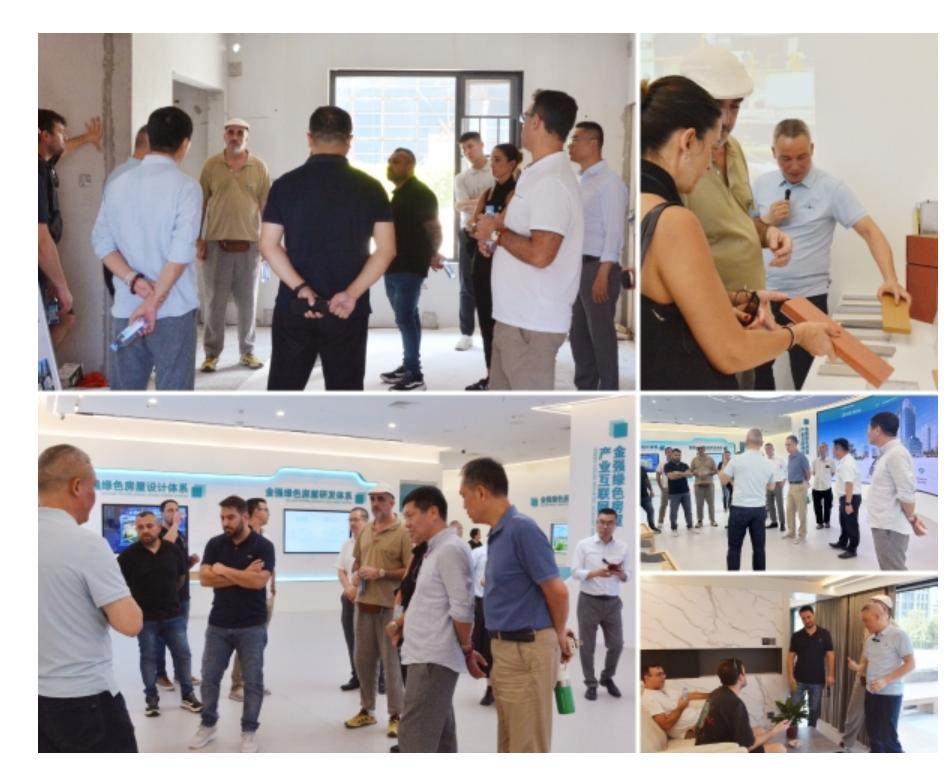 The inspection team from Argentina's LARA Group visited Jinqiang Habitat Group (4)